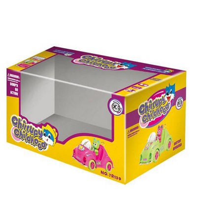 Caja expositora para carrito de juguete